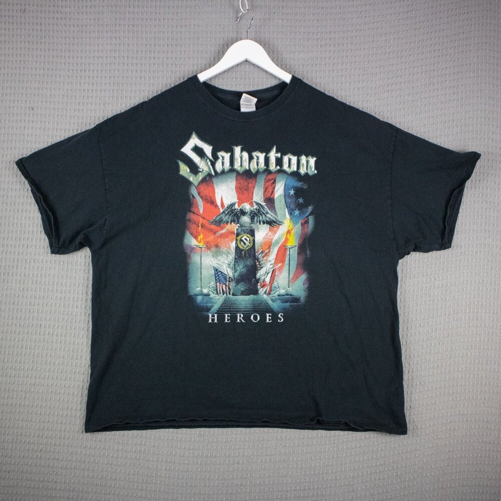 Gildan Sabton Heros North American Tour 2014 Band Tee